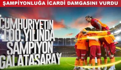 Cumhuriyetin 100. yılında Şampiyon Galatasaray