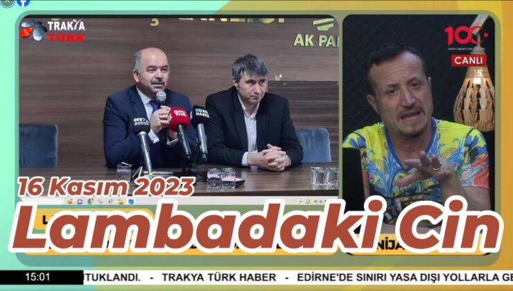 LAMBADAKİ CİN 16 Kasım 2023