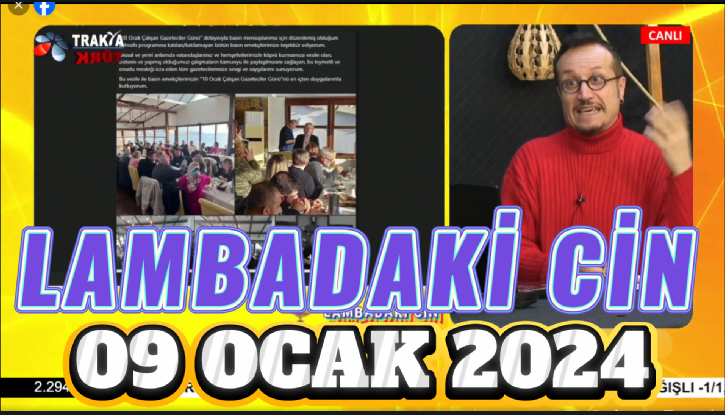 LAMBADAKİ CİN 09 Ocak 2024