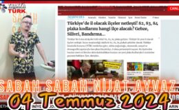 SABAH SABAH NİJAT AYVAZ 03 Temmuz 2024