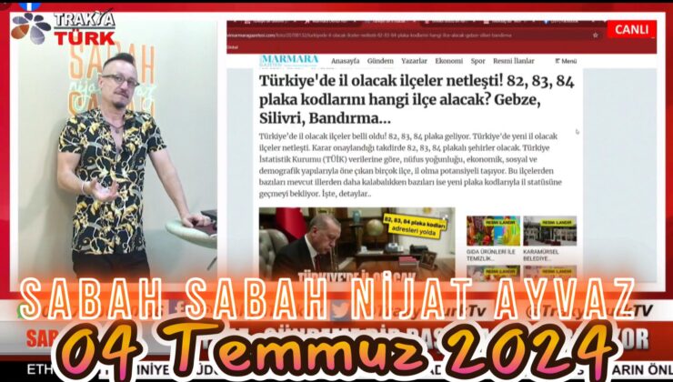 SABAH SABAH NİJAT AYVAZ 03 Temmuz 2024