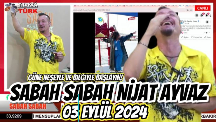 SABAH SABAH NİJAT AYVAZ 03 Eylül 2024