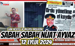 SABAH SABAH NİJAT AYVAZ 12 Eylül 2024