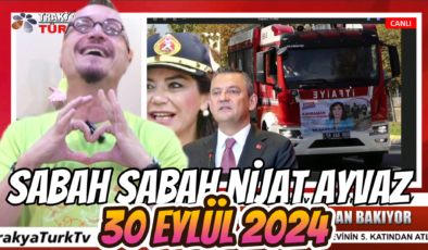 SABAH SABAH NİJAT AYVAZ 30 Eylül 2024