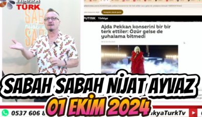 SABAH SABAH NİJAT AYVAZ 01 Ekim 2024