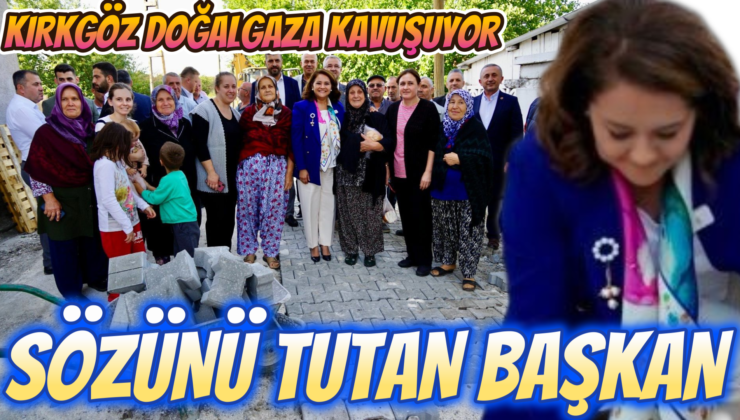 SÖZÜNÜ TUTAN BAŞKAN