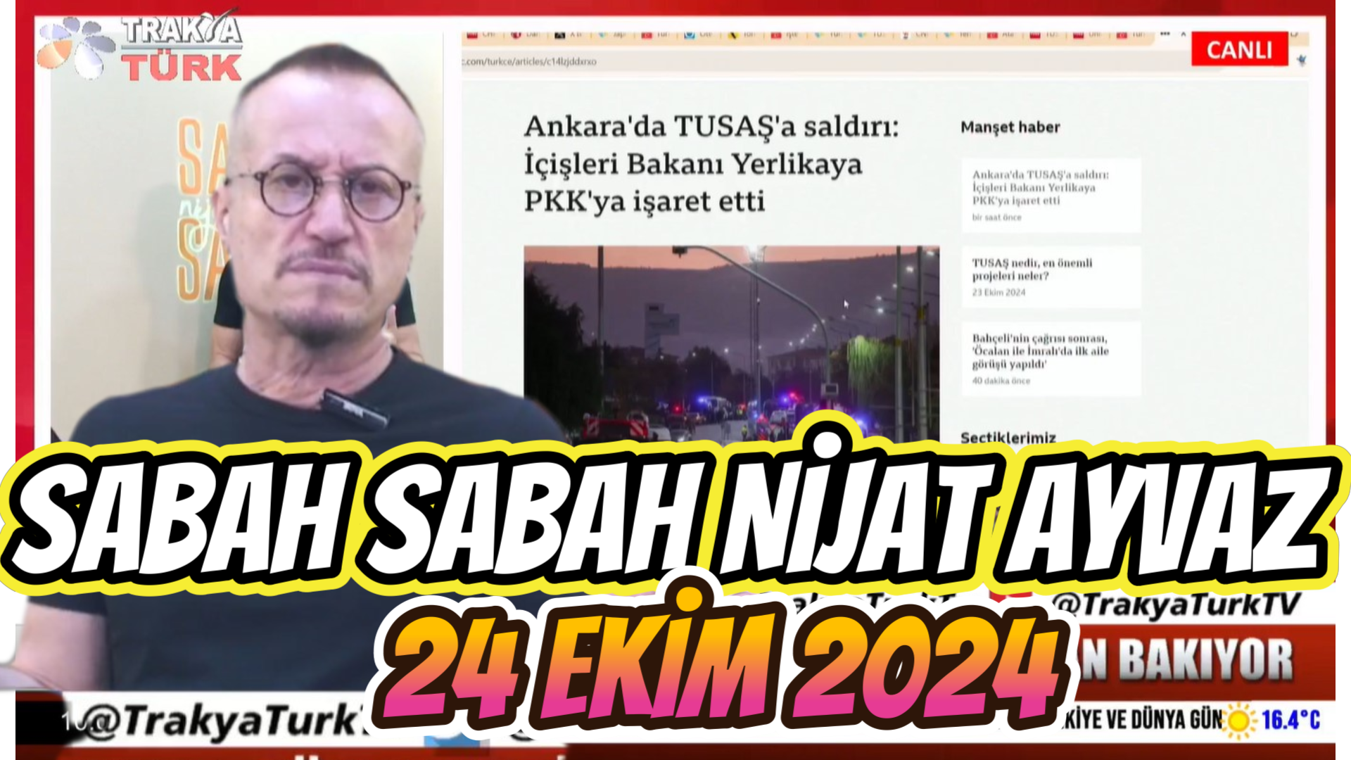 SABAH SABAH NİJAT AYVAZ 24 Ekim 2024