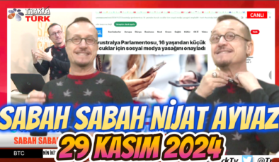 SABAH SABAH NİJAT AYVAZ 29 Kasım 2024