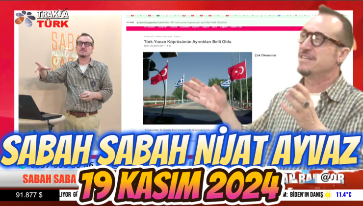 SABAH SABAH NİJAT AYVAZ 19 Kasım 2024