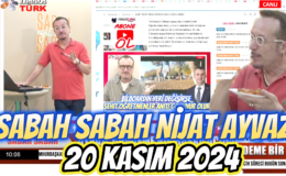 SABAH SABAH NİJAT AYVAZ 20 Kasım 2024