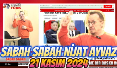 SABAH SABAH NİJAT AYVAZ 21 Kasım 2024