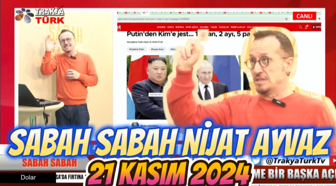 SABAH SABAH NİJAT AYVAZ 21 Kasım 2024