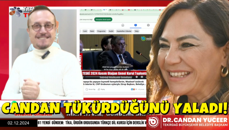 TÜKÜRDÜĞÜNÜ YALADI!