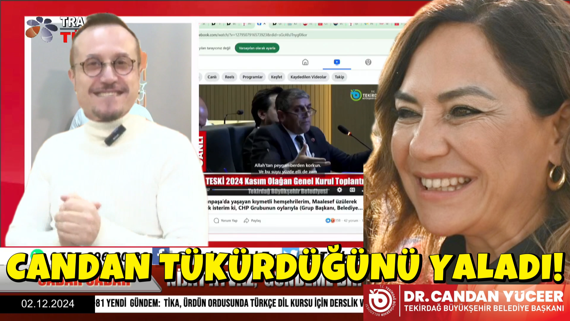 TÜKÜRDÜĞÜNÜ YALADI!