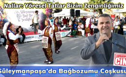 Süleymanpaşa’da Bağbozumu Coşkusu