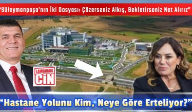 ŞEHİR HASTANESİ VAR, YOLU YOK!