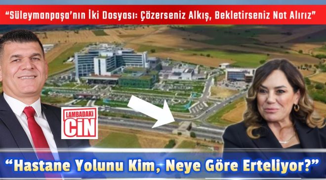 ŞEHİR HASTANESİ VAR, YOLU YOK!