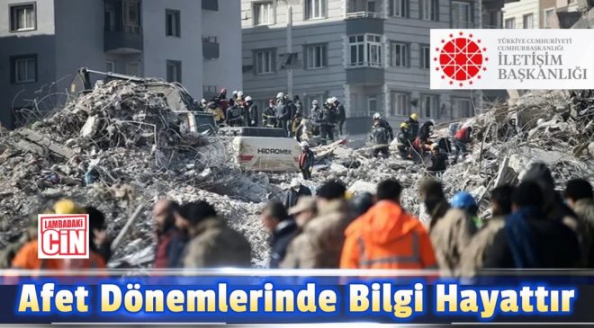 Afet Anında Bilgi Krizi: Yıkımın Yanında Dijital Tehdit