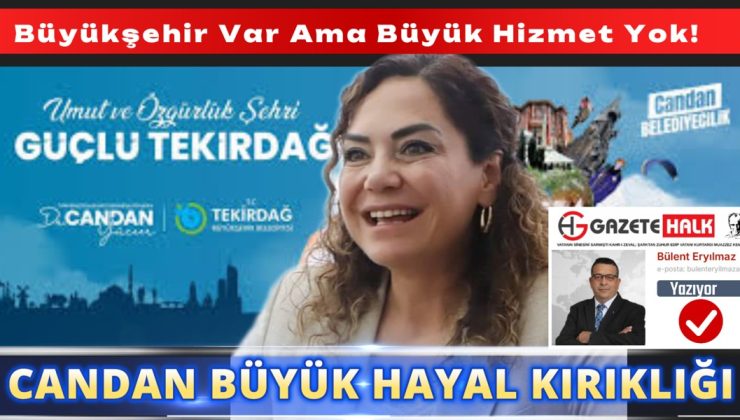CANDAN BÜYÜK HAYAL KIRIKLIĞI