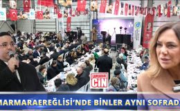 MARMARAEREĞLİSİ’NDE BİNLER AYNI SOFRADA