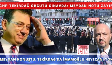 MEYDAN VAR, KALABALIK YOK!