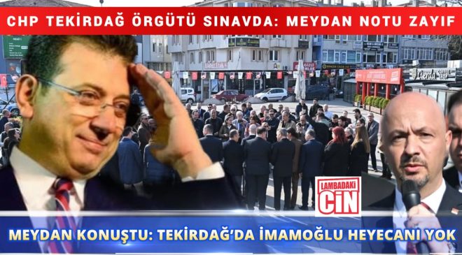 MEYDAN VAR, KALABALIK YOK!