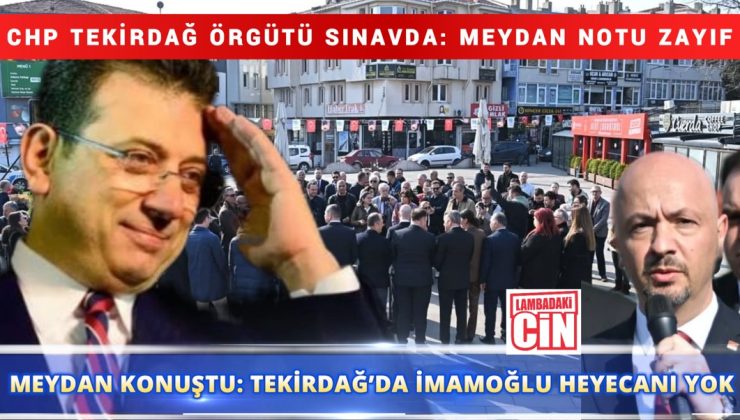 MEYDAN VAR, KALABALIK YOK!