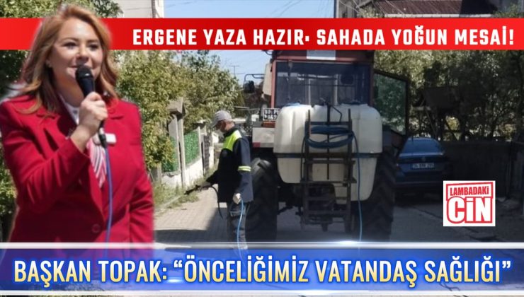 ERGENE YAZA HAZIR: SAHADA YOĞUN MESAİ!