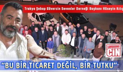 TEKİRDAĞ’DA “ŞEBAP KUŞU” ŞOVU: SERVET KANATLANDI!