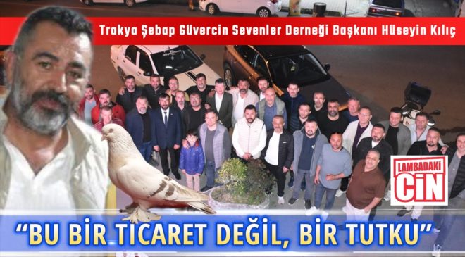 TEKİRDAĞ’DA “ŞEBAP KUŞU” ŞOVU: SERVET KANATLANDI!