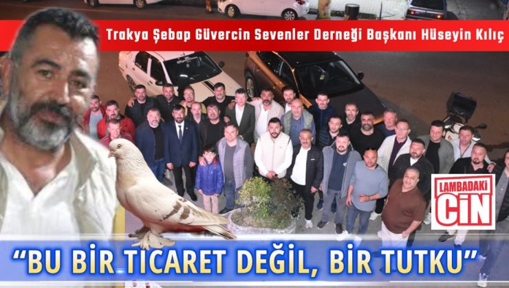 TEKİRDAĞ’DA “ŞEBAP KUŞU” ŞOVU: SERVET KANATLANDI!