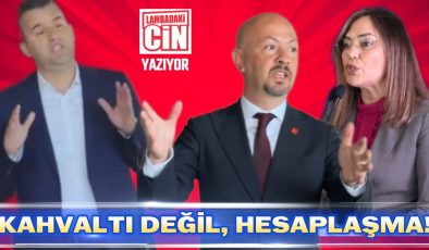 KAHVALTI DEĞİL, HESAPLAŞMA!