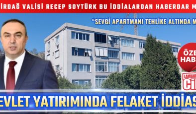 DEVLET YATIRIMINDA FELAKET İDDİASI!