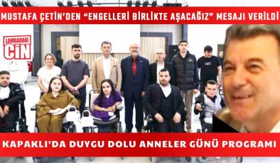 KAPAKLI’DA DUYGU DOLU ANNELER GÜNÜ PROGRAMI