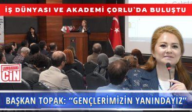 BAŞKAN TOPAK: “GENÇLERİMİZİN YANINDAYIZ”