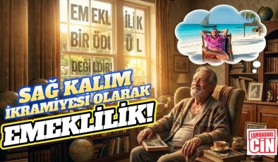EMEKLİLİK BİR ÖDÜL DEĞİLDİR!
