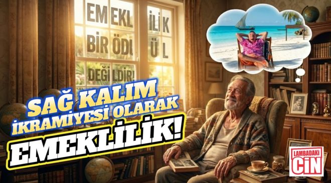 EMEKLİLİK BİR ÖDÜL DEĞİLDİR!