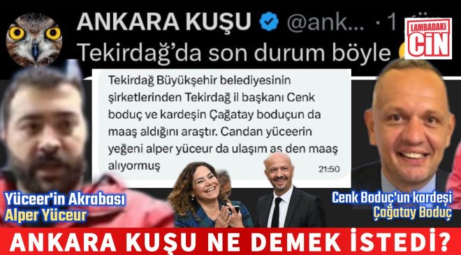 ANKARA KUŞU NE DEMEK İSTEDİ?