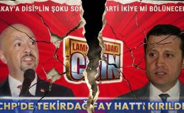 CHP’DE TEKİRDAĞ FAY HATTI KIRILDI!