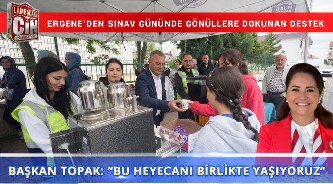 BAŞKAN TOPAK’TAN SINAV SABAHI MORAL HAMLESİ