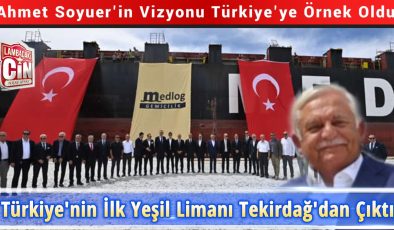 TÜRKİYE’NİN DENİZCİLİK GÜCÜ TEKİRDAĞ’DAN YÜKSELİYOR