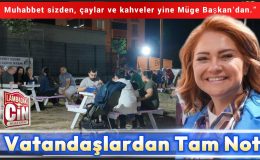 ERGENE’DE ÇAY BAHANE, KOMŞULUK ŞAHANE!