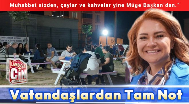 ERGENE’DE ÇAY BAHANE, KOMŞULUK ŞAHANE!