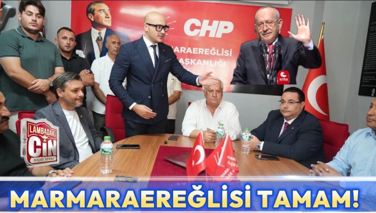 MARMARAEREĞLİSİ TAMAM!