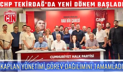 KAPLAN YÖNETİMİ GÖREV DAĞILIMINI TAMAMLADI