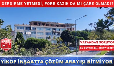 YİKOP İNŞAATTA ÇÖZÜM ARAYIŞI BİTMİYOR