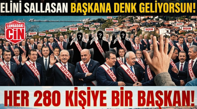 ELİNİ SALLASAN BAŞKANA DENK GELİYORSUN!