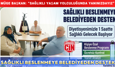 ERGENE’DE 2 BİN 588 KİŞİYE SAĞLIKLI YAŞAM DESTEĞİ