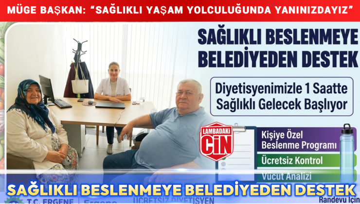 ERGENE’DE 2 BİN 588 KİŞİYE SAĞLIKLI YAŞAM DESTEĞİ