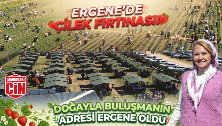 ON BİNLERCE KİŞİ ERGENE’DE TARLALARA KOŞTU